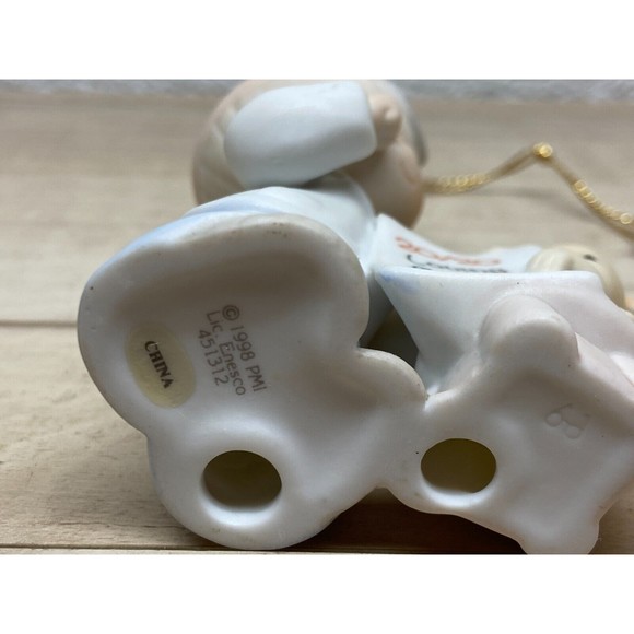 Vtg 1998 Enesco Precious Moments 20Years And The Visions Still The Same Ornament - Picture 5 of 11